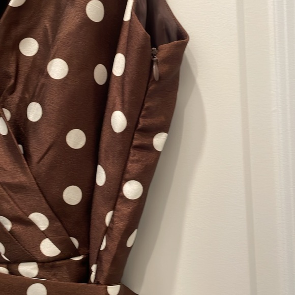 Jessica Howard Vintage Pretty Woman Poka-dot SZ 16 - Picture 4 of 8